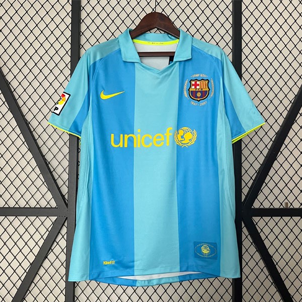 Tailandia Camiseta Barcelona Segunda equipo Retro 2007 2008